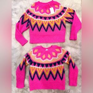 A New Day mama + daughter matching sweaters! Adult size small and Child L 8-10